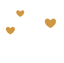 Icon of hearts and raised hands in the air above a volunteer button.